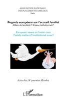 Beclin Vincent - Bernard - Regards européens sur l'accueil familial, Häftad