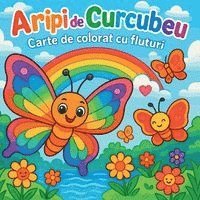 bokomslag Aripi de Curcubeu - Carte de colorat cu fluturi