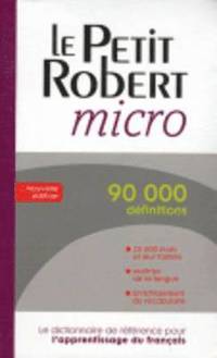 bokomslag Le petit robert micro