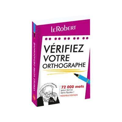 Alain Rey - Verifiez Votre Orthographe, Häftad