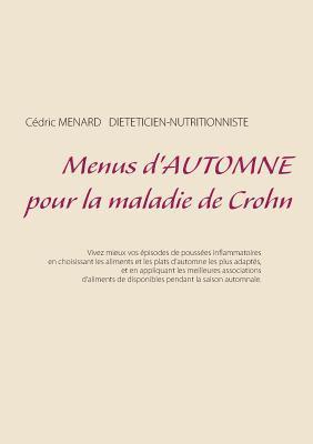 bokomslag Menus d'automne pour la maladie de Crohn