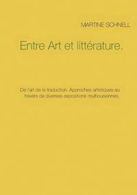 bokomslag Entre Art et litterature.