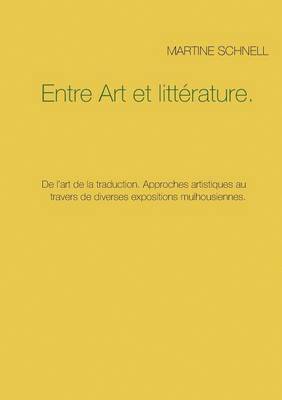 bokomslag Entre Art et littrature.