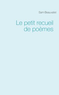 bokomslag petit recueil de poèmes