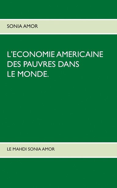 bokomslag L'conomie amricaine des pauvres dans le monde.