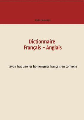 bokomslag Dictionnaire Franais - Anglais