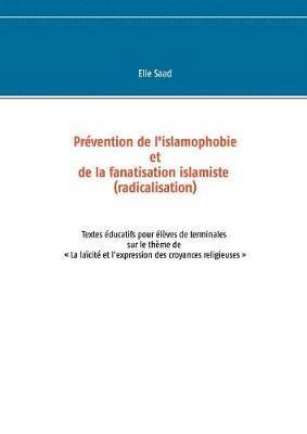Prvention de l'islamophobie et de la fanatisation islamiste (radicalisation) 1