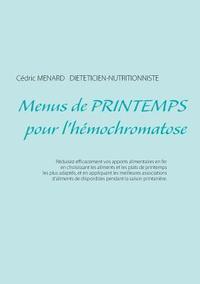 bokomslag Menus de printemps pour l'hemochromatose