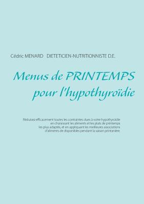 bokomslag Menus de printemps pour l'hypothyrodie