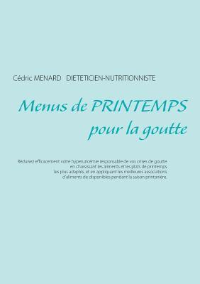 bokomslag Menus de printemps pour la goutte