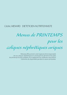 bokomslag Menus de printemps pour les coliques nephretiques uriques