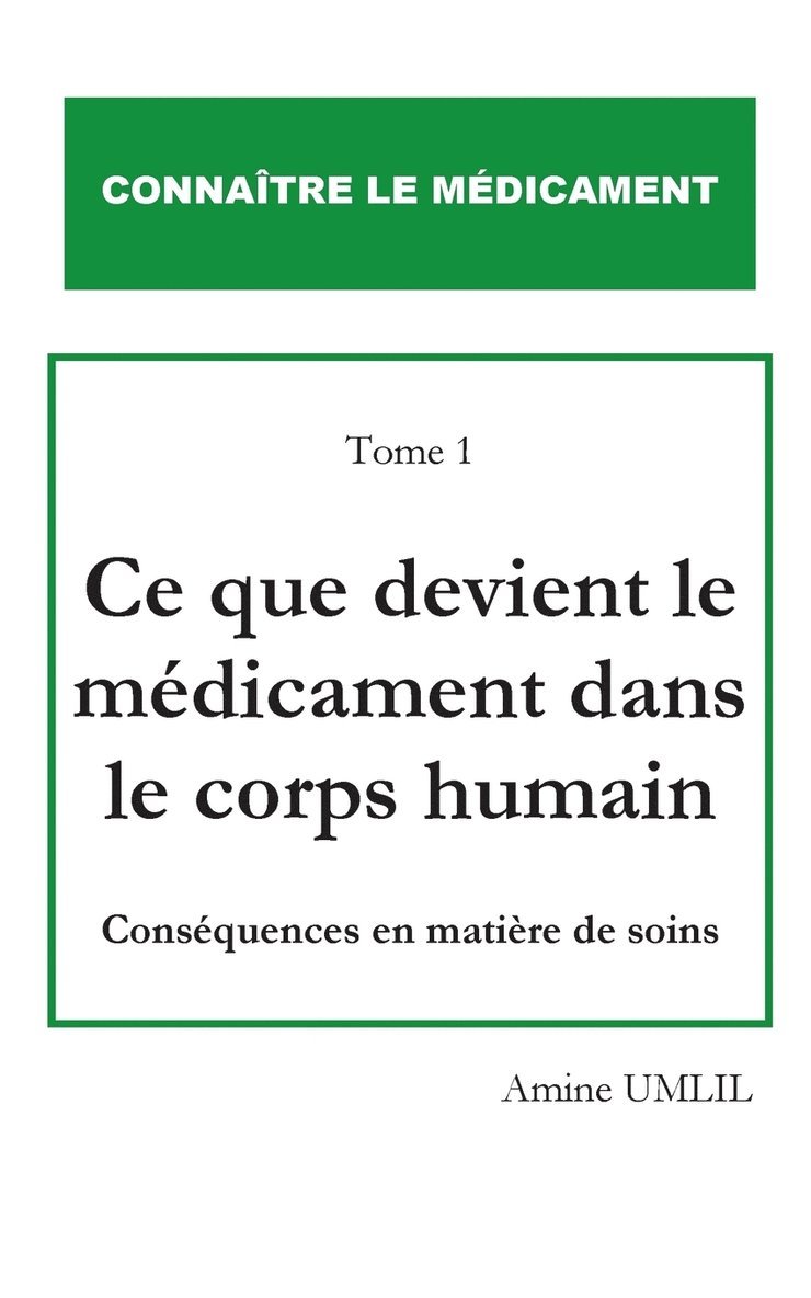 Ce que devient le mdicament dans le corps humain 1