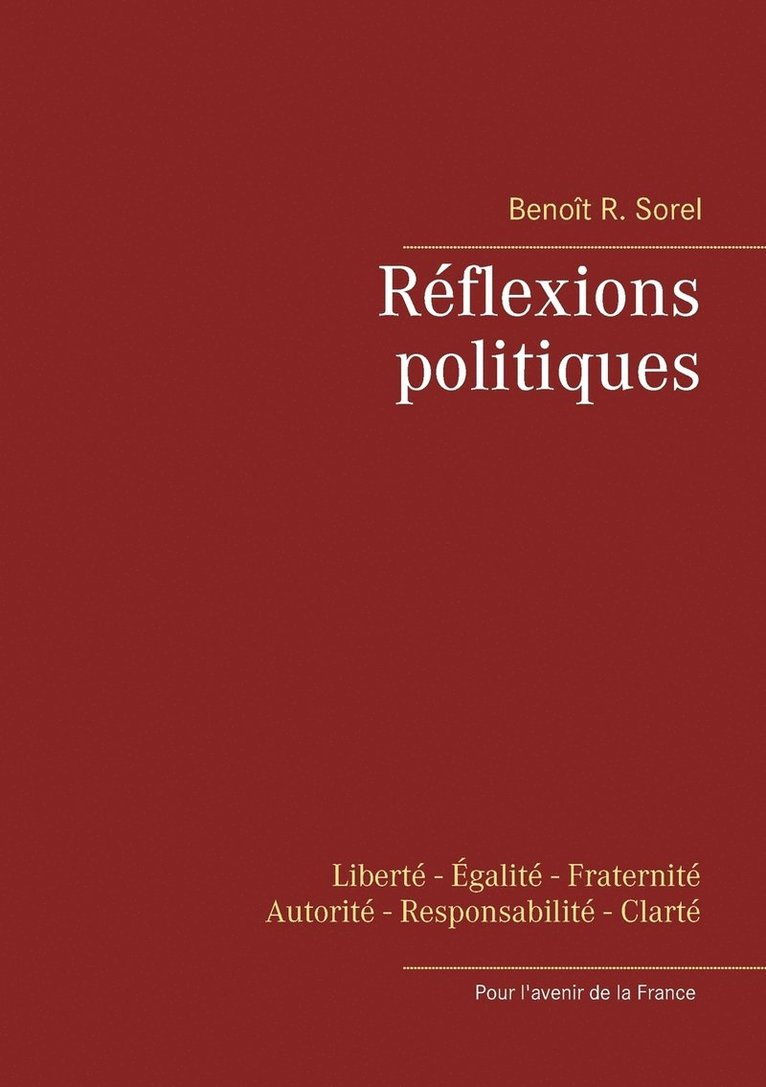 Rflexions politiques 1