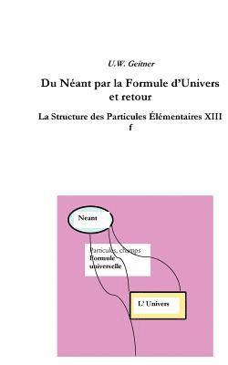 Du Neant a la Formule Universelle et retour 1