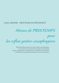 bokomslag Menus de printemps pour les reflux gastro-oesophagiens