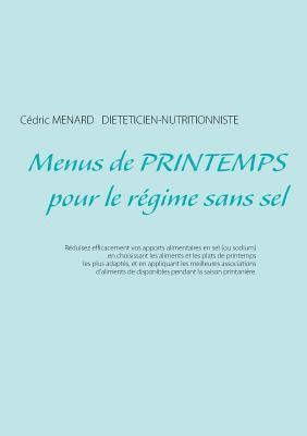 bokomslag Menus de printemps pour le rgime sans sel