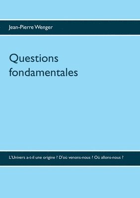 bokomslag Questions fondamentales