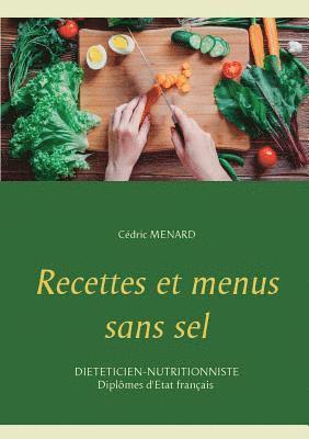 bokomslag Recettes et menus sans sel