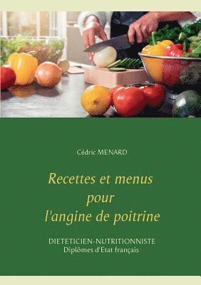 bokomslag Recettes et menus pour l'angine de poitrine