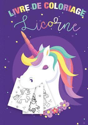 Coloriage Licornes pour Enfants 3-8 ans - Livre de coloriage Licorne et cadeau fille 1