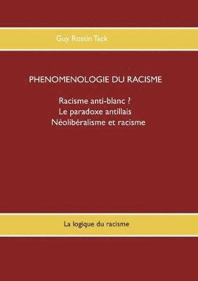 bokomslag Phnomnologie du racisme