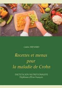 bokomslag Recettes et menus pour la maladie de Crohn