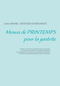 bokomslag Menus de printemps pour la gastrite