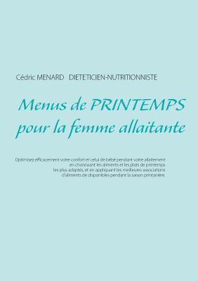 bokomslag Menus de printemps pour la femme allaitante