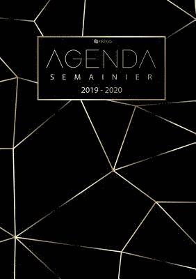 Agenda 2019 2020 - Agenda Semainier et Calendrier Aot 2019  Dcembre 2020 Agenda Journalier 1