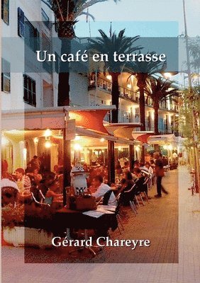 bokomslag café en terrasse