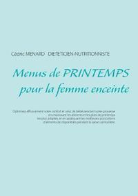 bokomslag Menus de printemps pour la femme enceinte