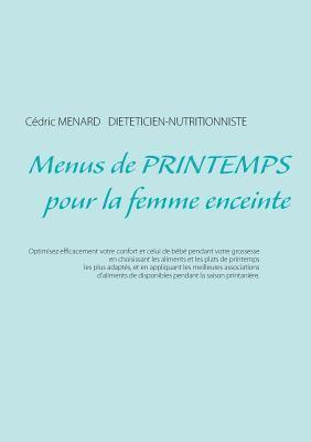 bokomslag Menus de printemps pour la femme enceinte