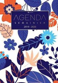 bokomslag Agenda Journalier 2019 2020 - Agenda Semainier Aot 2019  Dcembre 2020 Calendrier Agenda de Poche