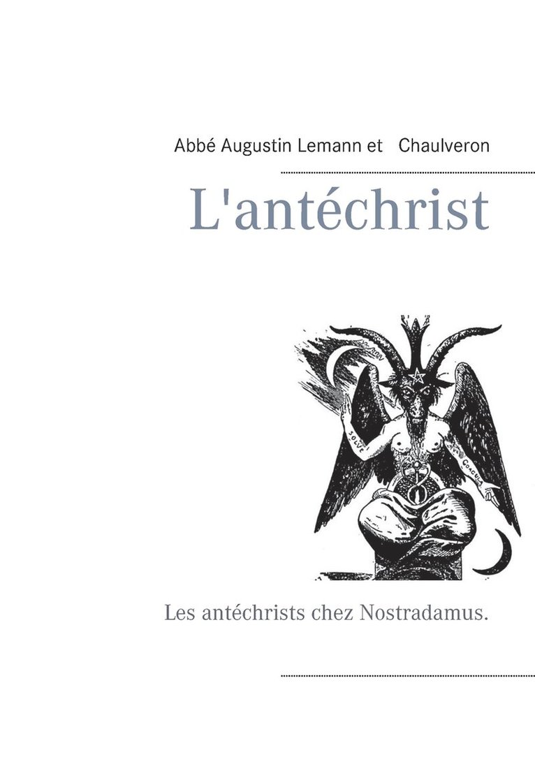 L'antechrist 1