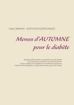 bokomslag Menus d'automne pour le diabète