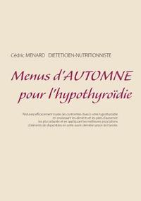 bokomslag Menus d'automne pour l'hypothyrodie