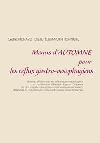 bokomslag Menus d'automne pour les reflux gastro-oesophagiens