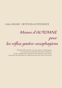 bokomslag Menus d'automne pour les reflux gastro-oesophagiens