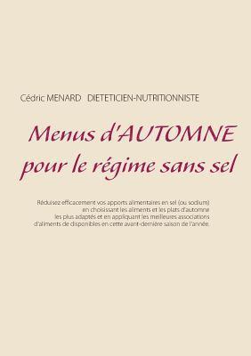 bokomslag Menus d'automne pour le regime sans sel