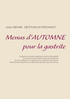 bokomslag Menus d'automne pour la gastrite