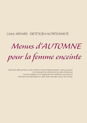 bokomslag Menus d'automne pour la femme enceinte