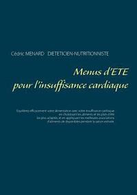 bokomslag Menus d'été pour l'insuffisance cardiaque