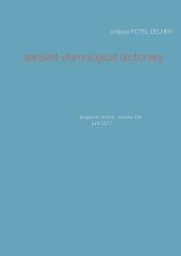 bokomslag Sanskrit etymological dictionary