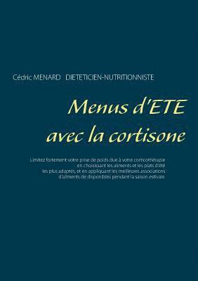 bokomslag Menus d't avec la cortisone