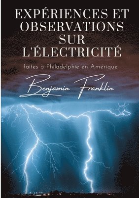 bokomslag Expriences et observations sur l'lectricit