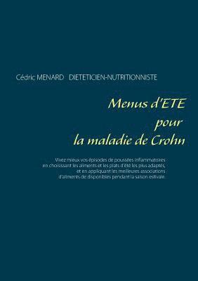 bokomslag Menus d'été pour la maladie de Crohn