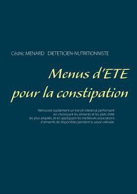 bokomslag Menus d't pour la constipation