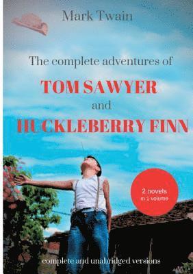 Mark Twain - Complete Adventures of Tom Sawyer and Huckleberry Finn, Häftad