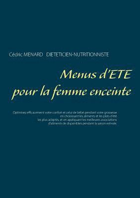 bokomslag Menus d'été pour la femme enceinte
