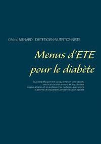 bokomslag Menus d'été pour le diabète